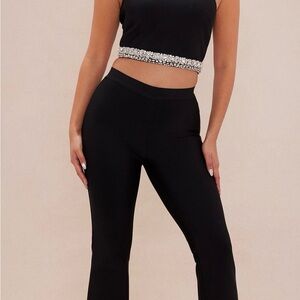 Fashion Nova Black Flare Pants